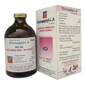 Thuốc Enroseptyl-L.A: Đặc trị Phó thương Hàn, Ho Suyễn