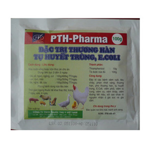 Thuốc PTH Pharma: Đặc trị thương hàn, tụ huyết trùng, E.coli